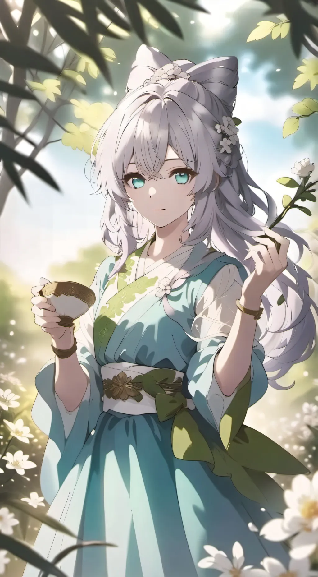 ai character: miku background