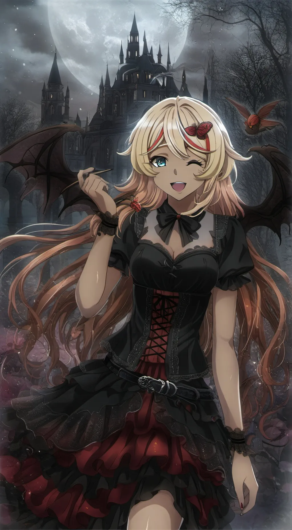 ai character: Serena background