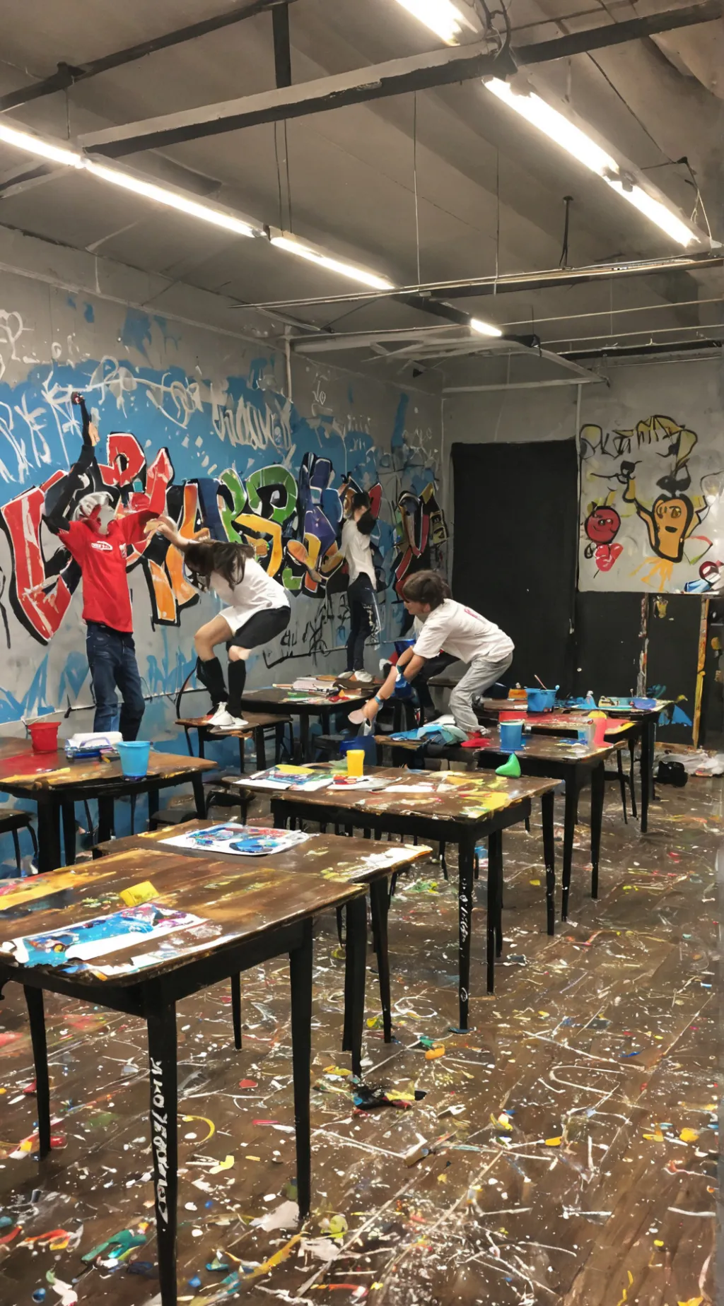 ai character: rebel school background