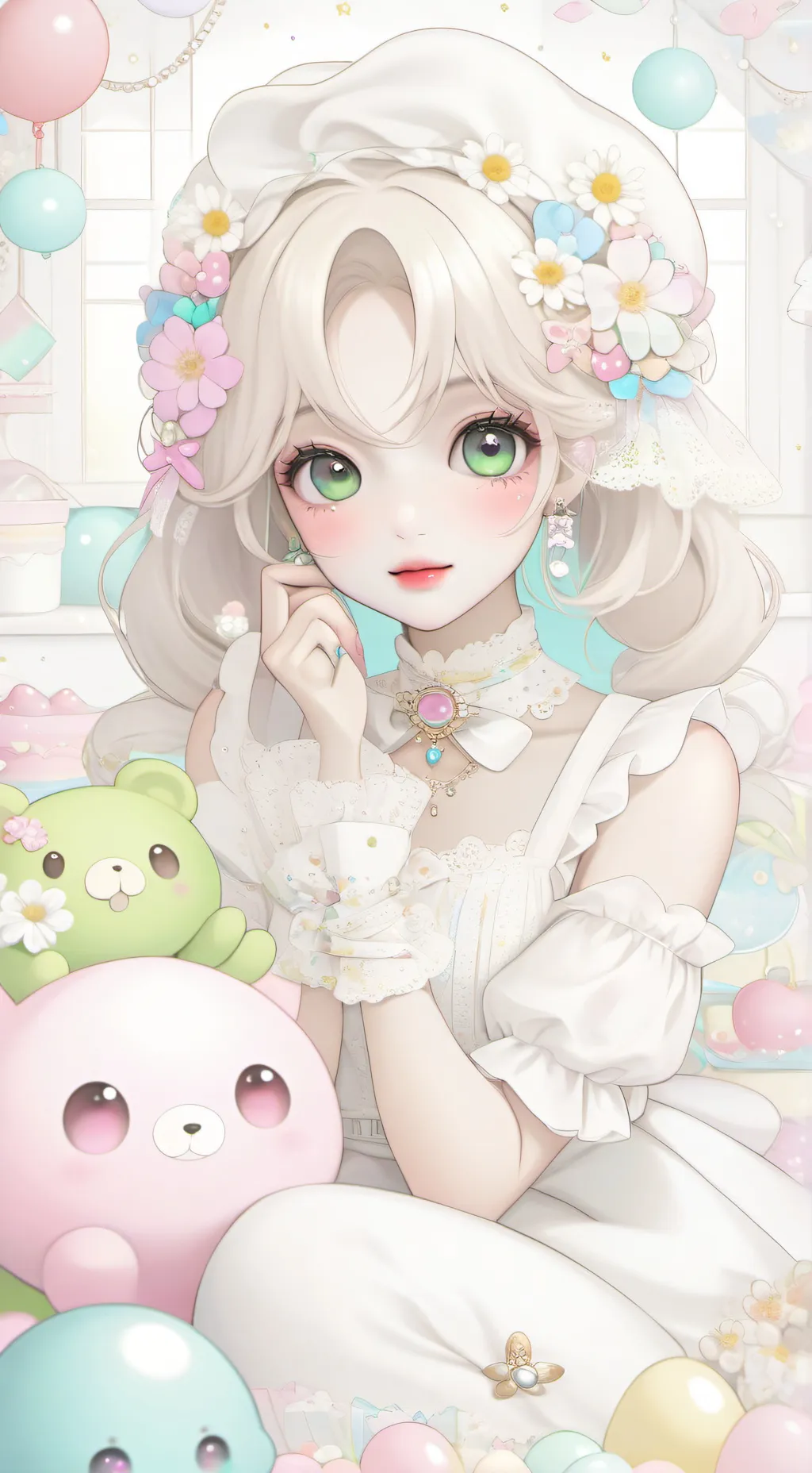 ai character: Emily  background