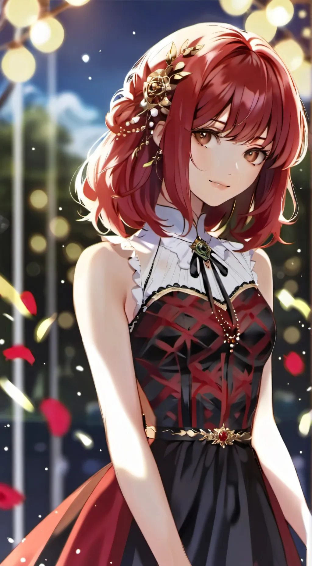 ai character: Prom with Erica  background