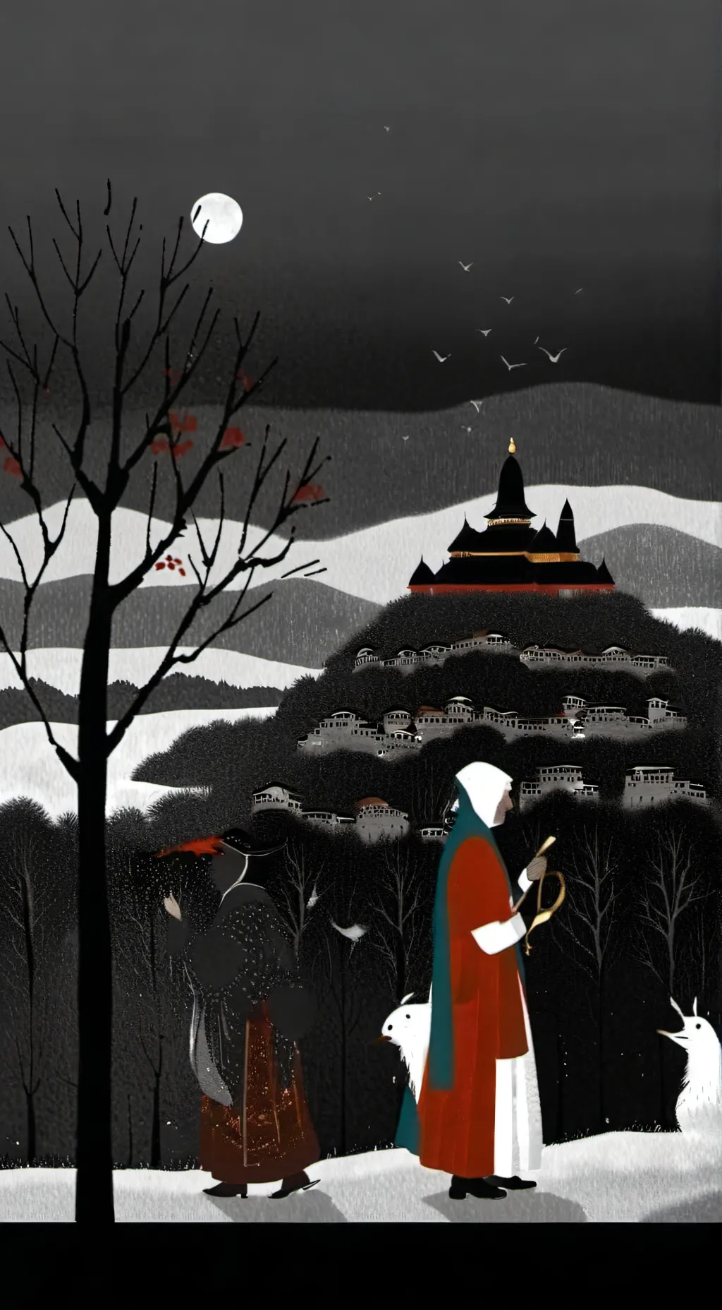 ai character: selkman background