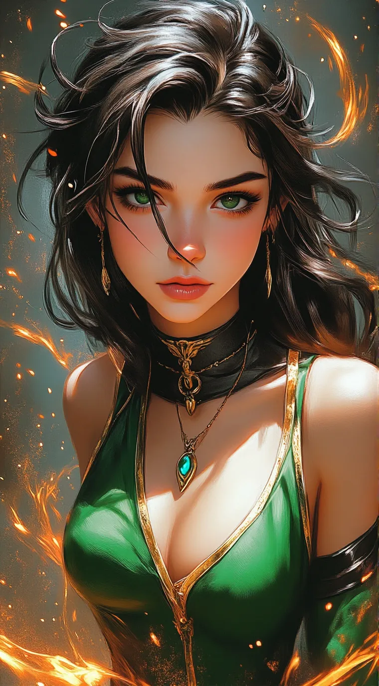 ai character: tisha background