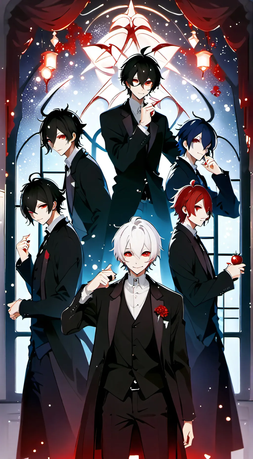 ai character: Sakamaki Brothers background