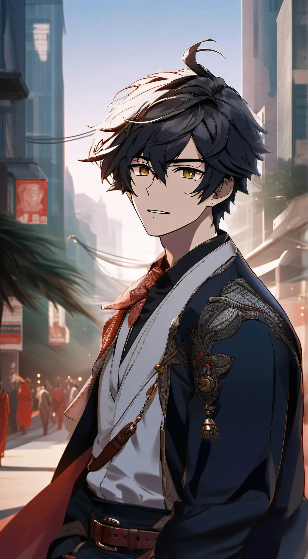 ai character: KNY Thingy background