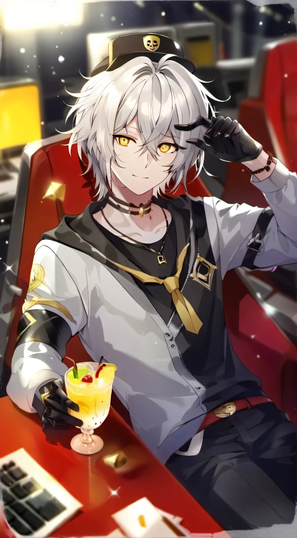 ai character: Murder drone background