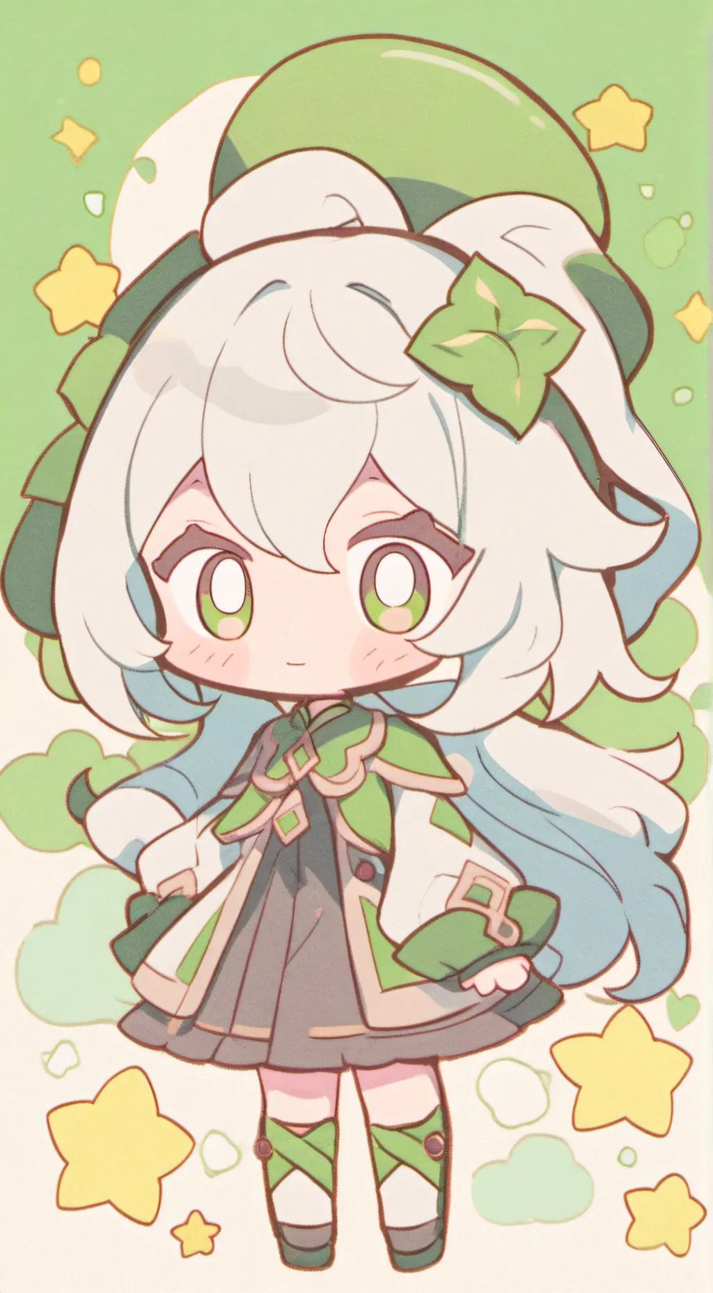 ai character: menininha background