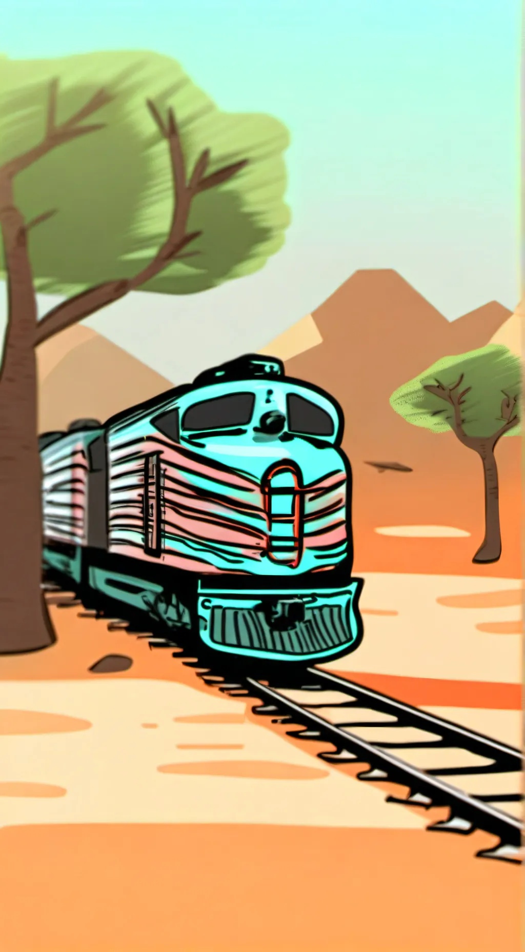 ai character: Dead Rails background