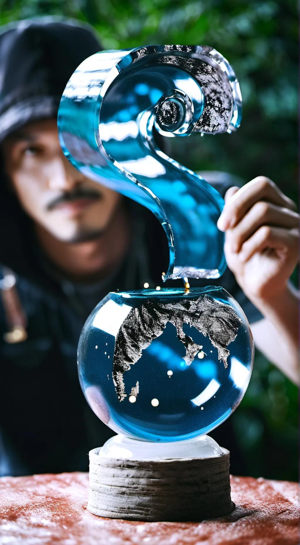 ai character: Requesting ideas background