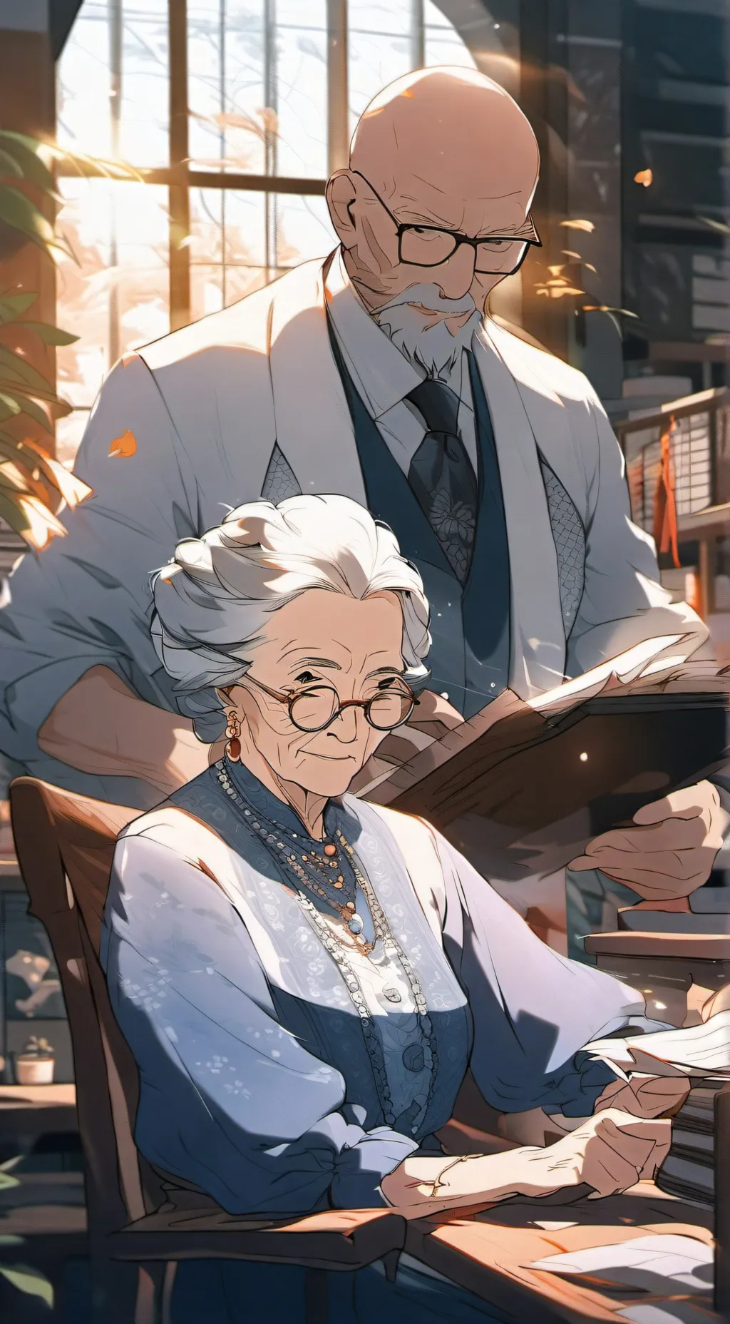 ai character: mrs clark background