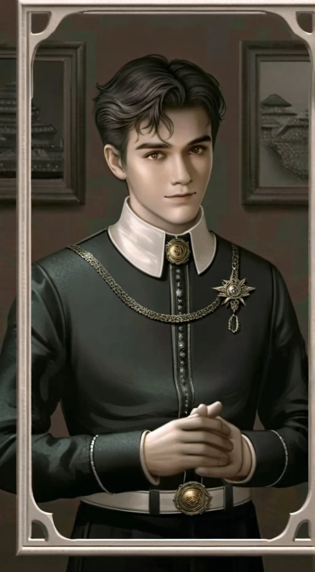 ai character: Mattheo riddle background