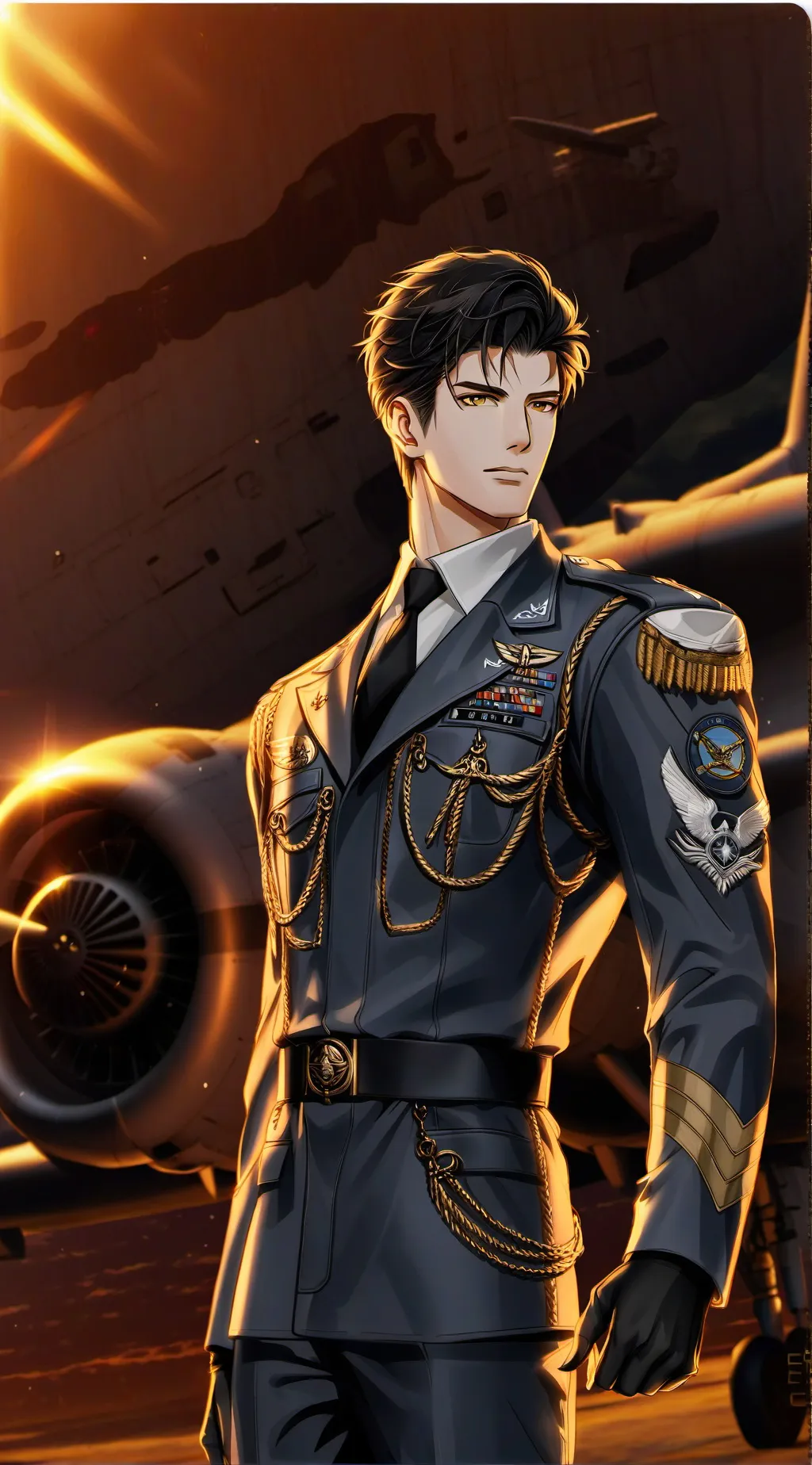 ai character: Andrew  background