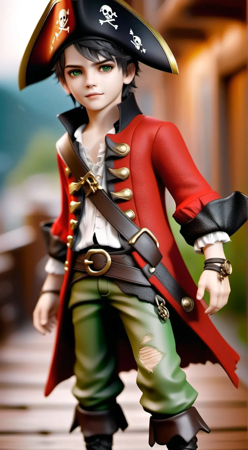 ai character: Harry Hook  background