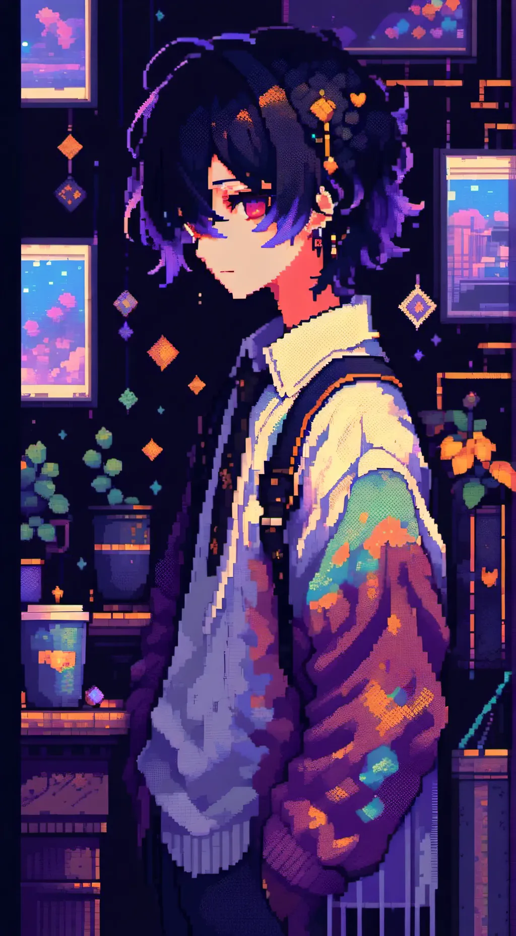 ai character: Alex x max background