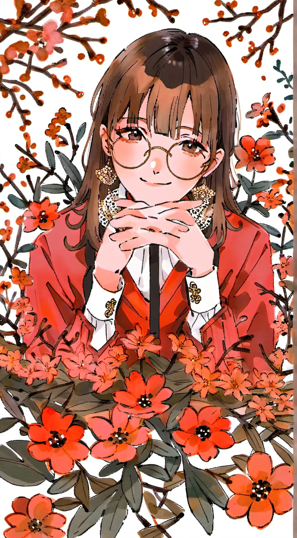 ai character: Christina 💙 background