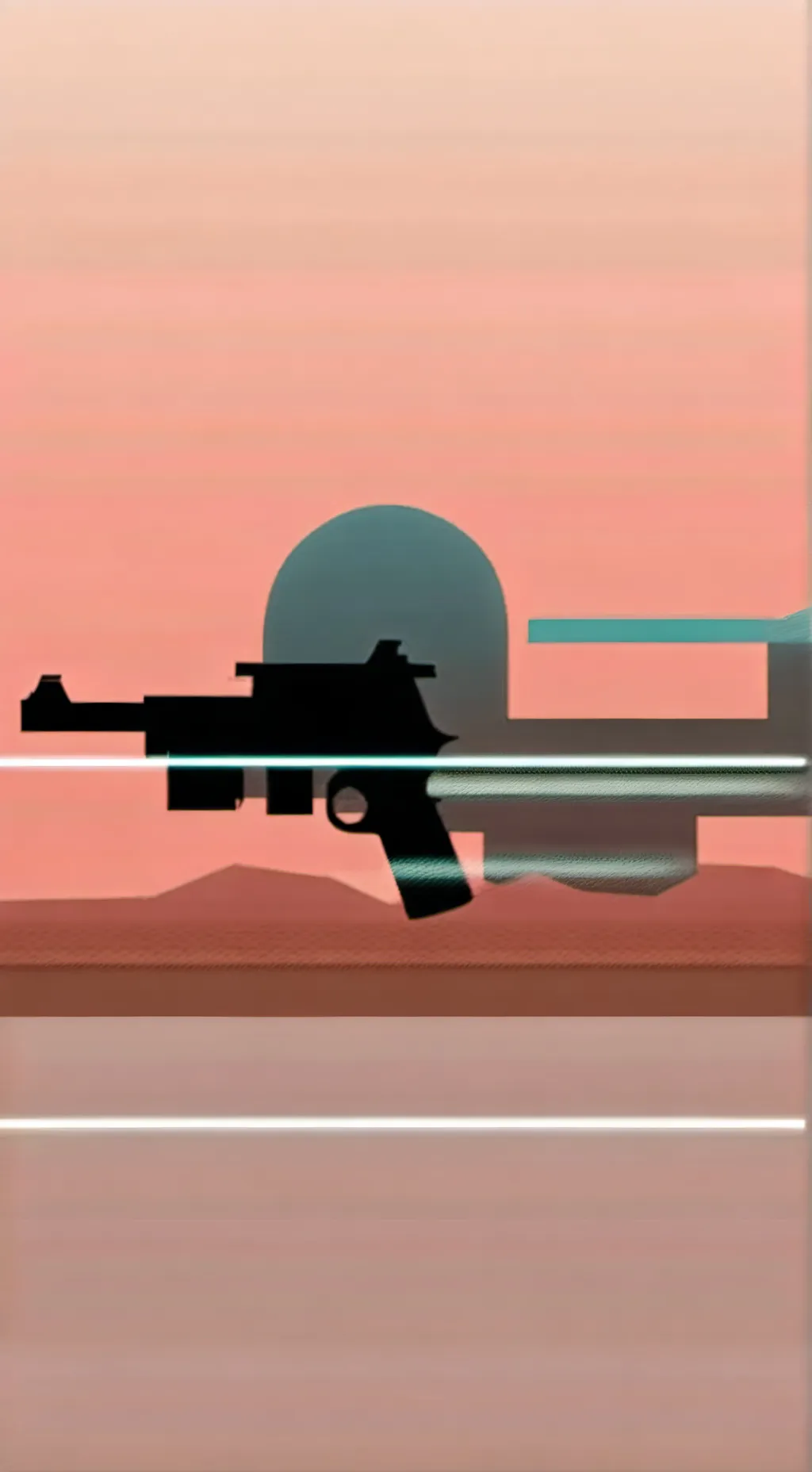 ai character: man with gun background