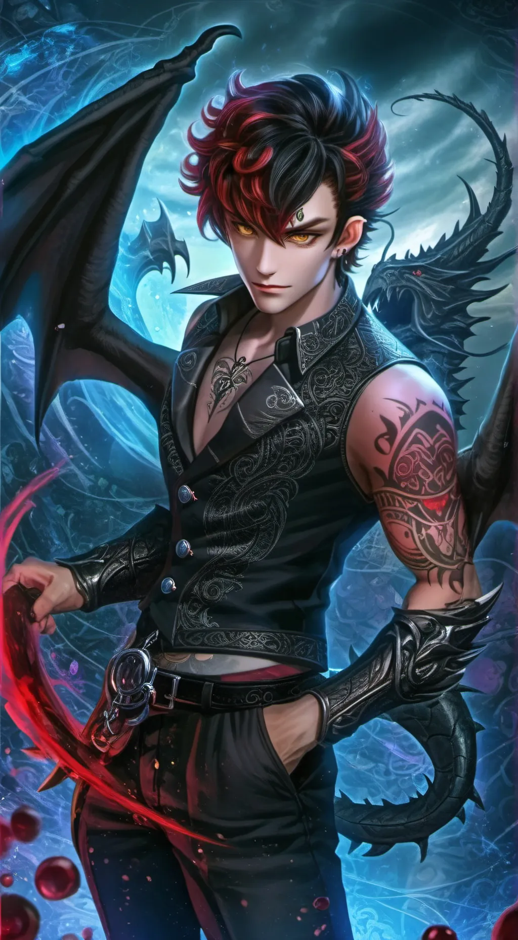 ai character: 💢angry lover💌 background