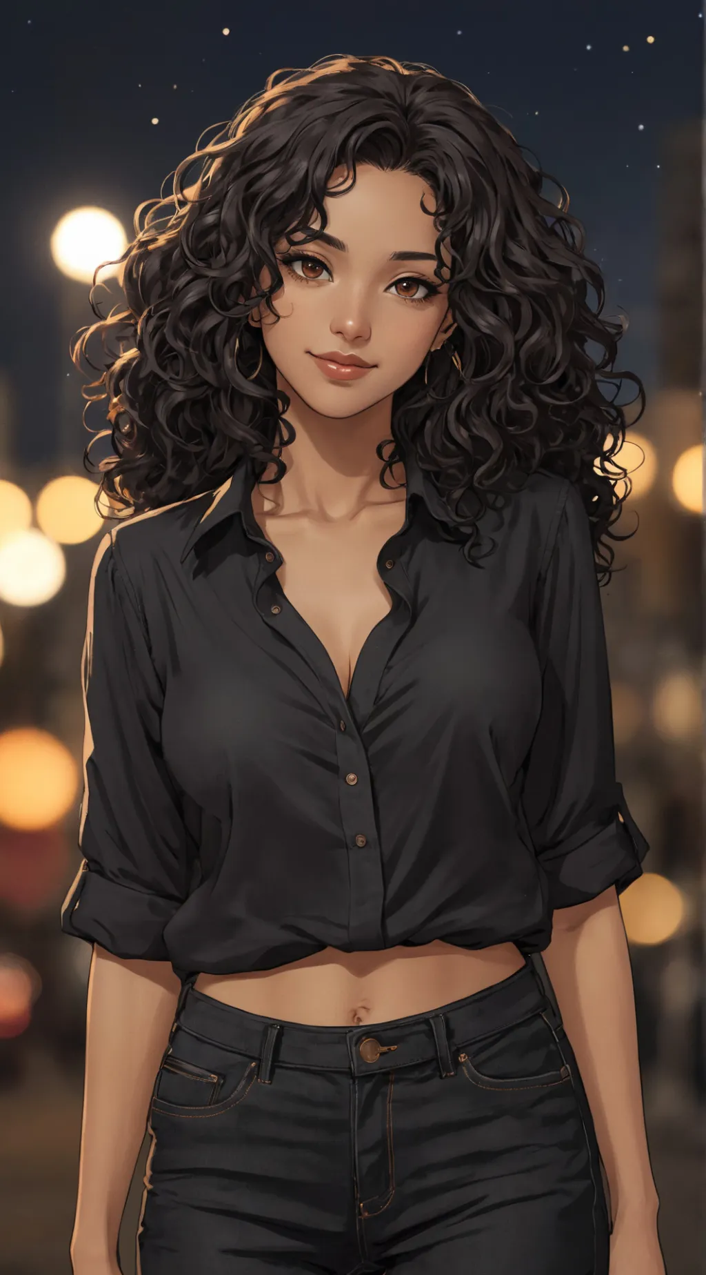 ai character: Frenzesca  background