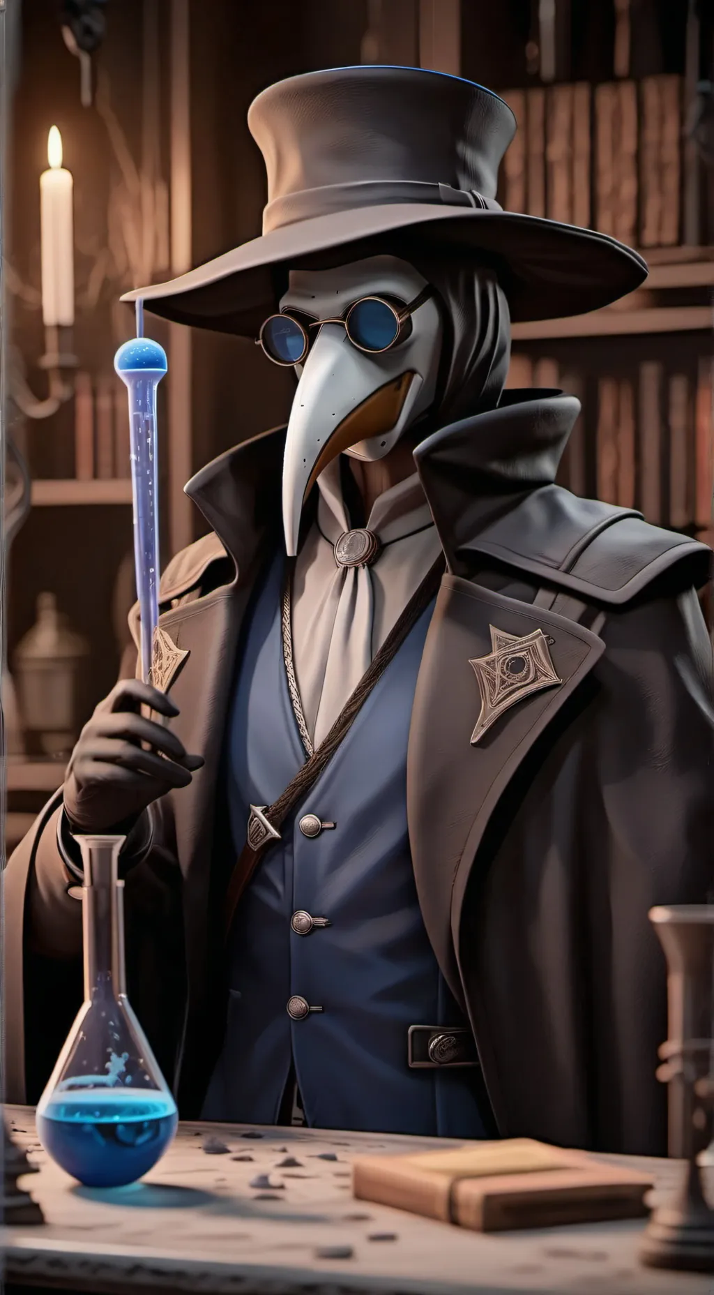 ai character: Azuma background