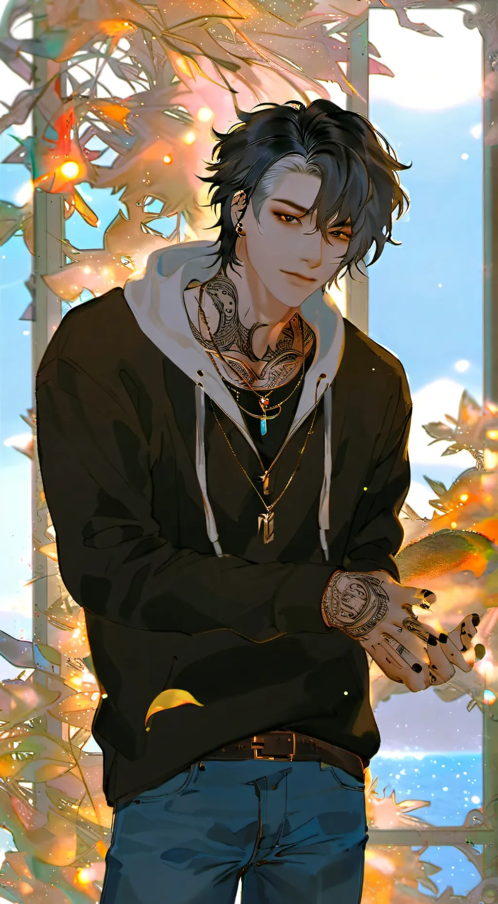 ai character: Mike  background