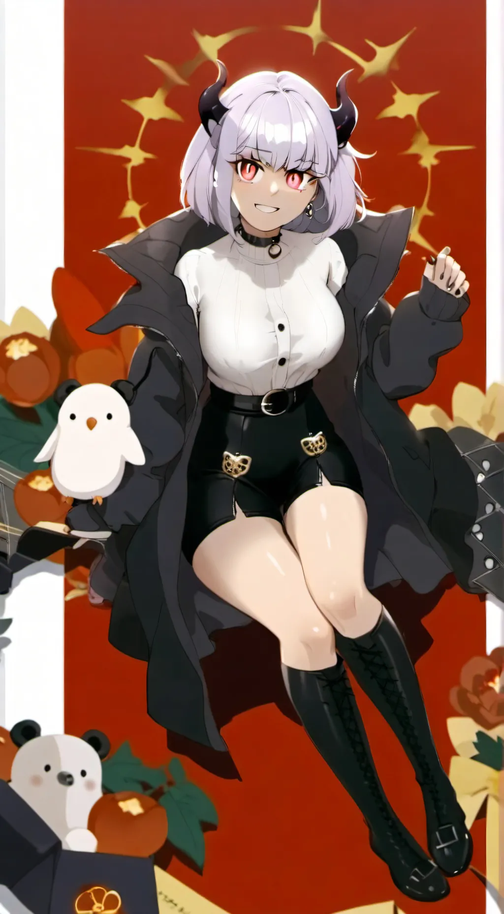 ai character: yuneko y kira background