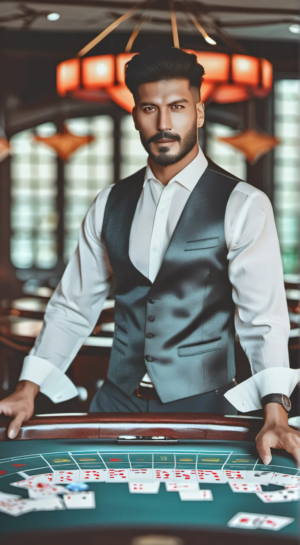 ai character: Gay gambler background