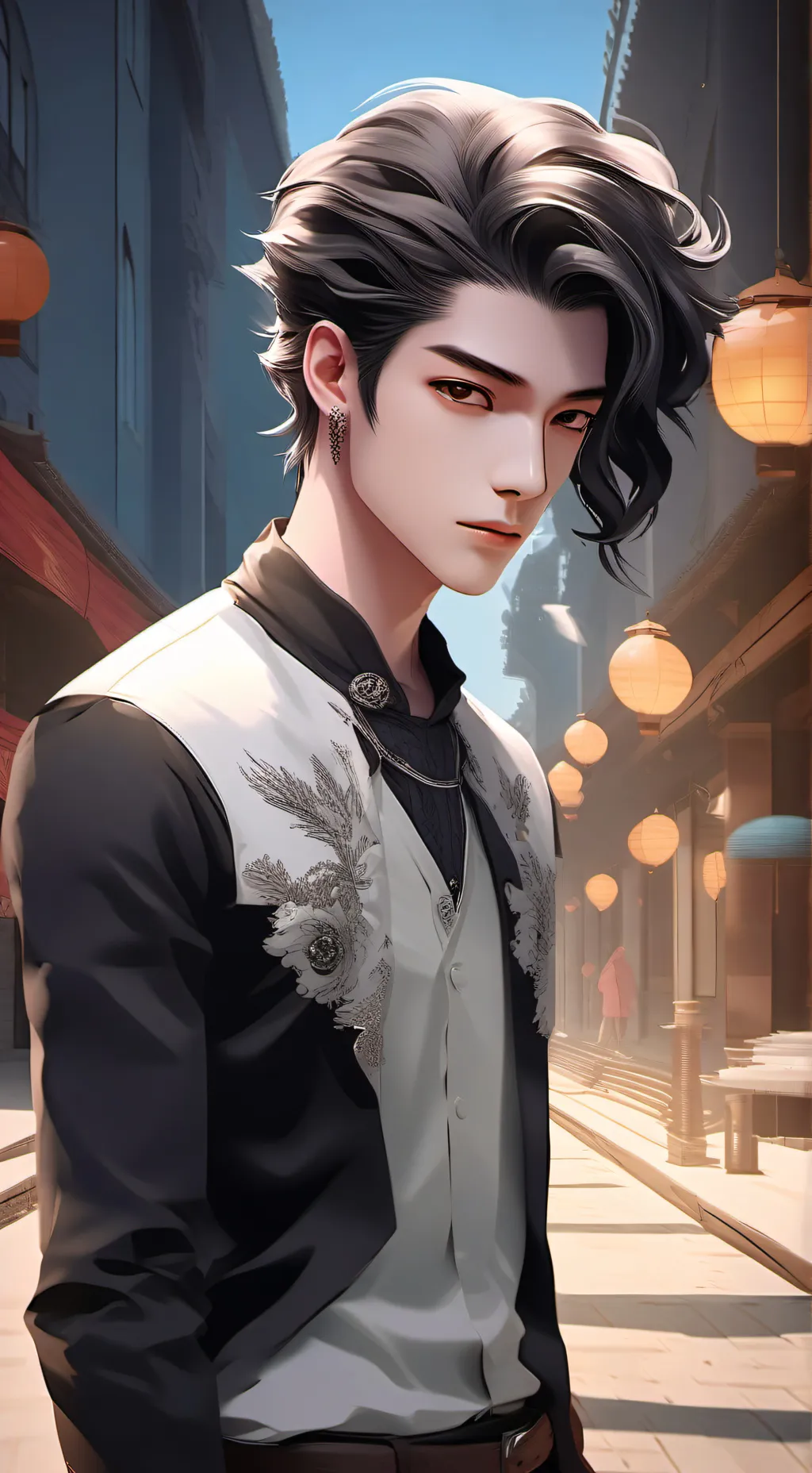 ai character: lucas background