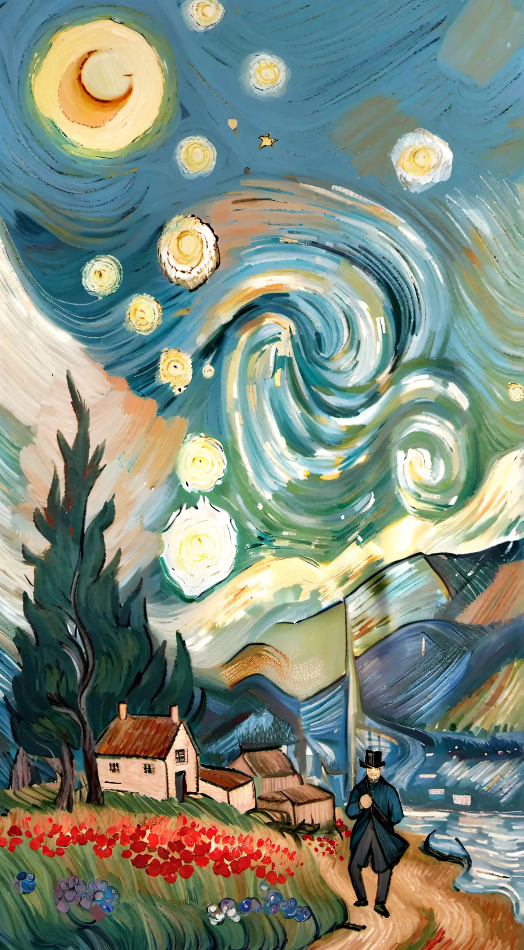 ai character: DO IT YOURSELF background