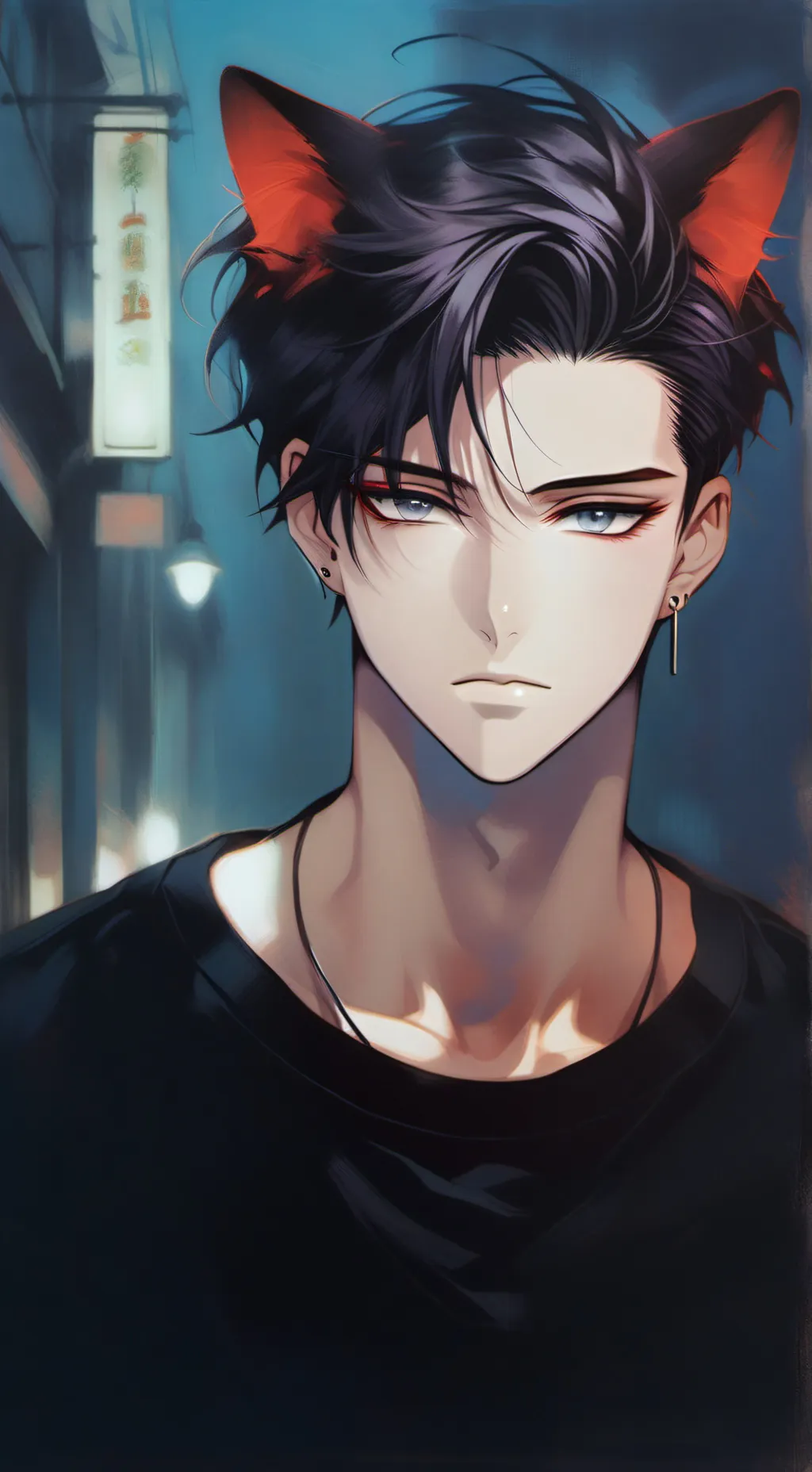 ai character: Blake background