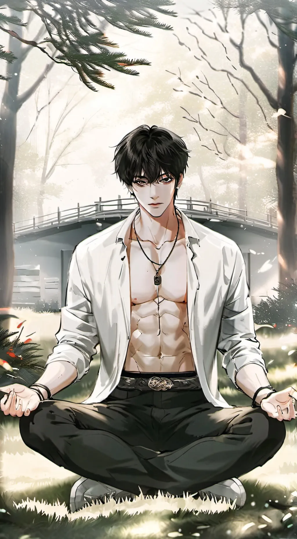 ai character: Levi background