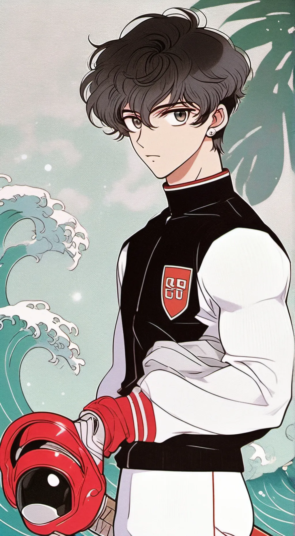 ai character: maxi🔥 background