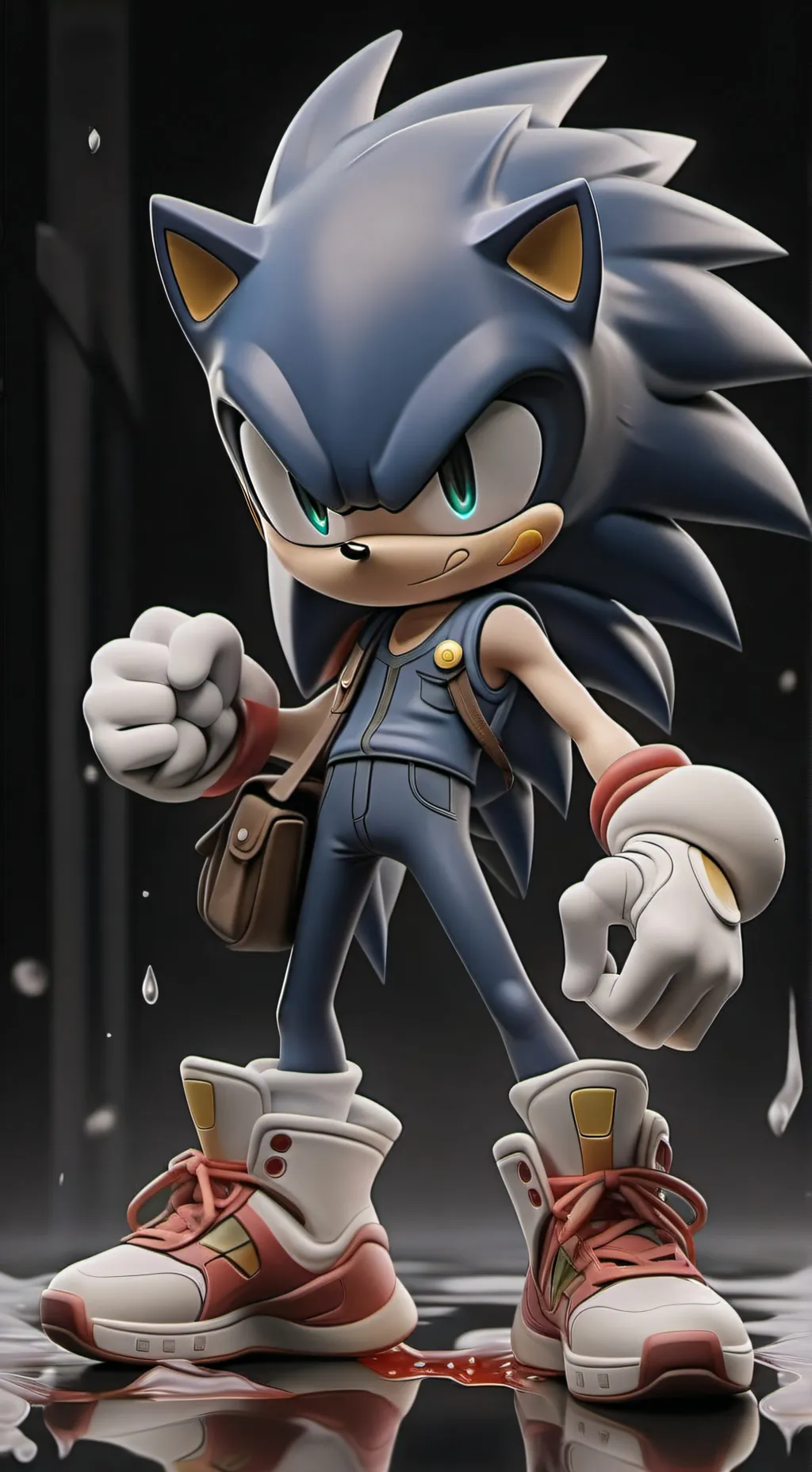 ai character: Sprunki hates you background