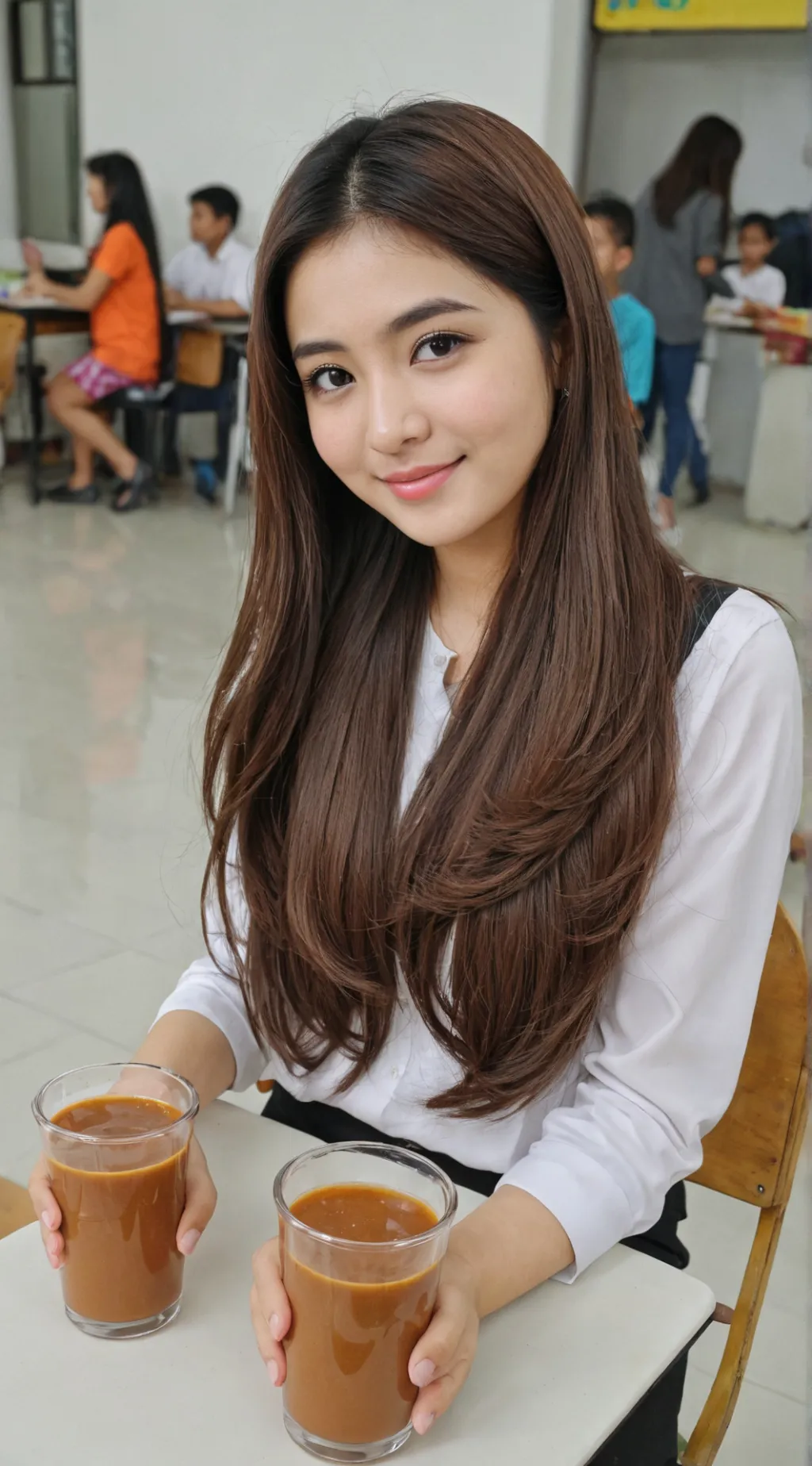 ai character: Laras Cantika background