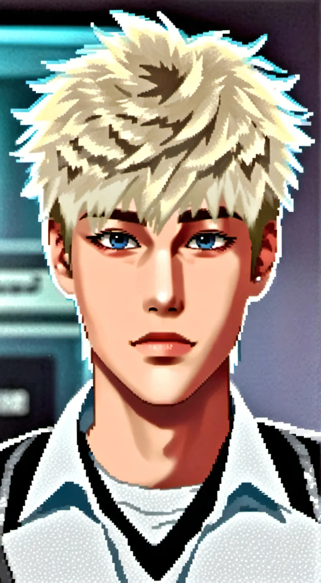 ai character: Zach  background