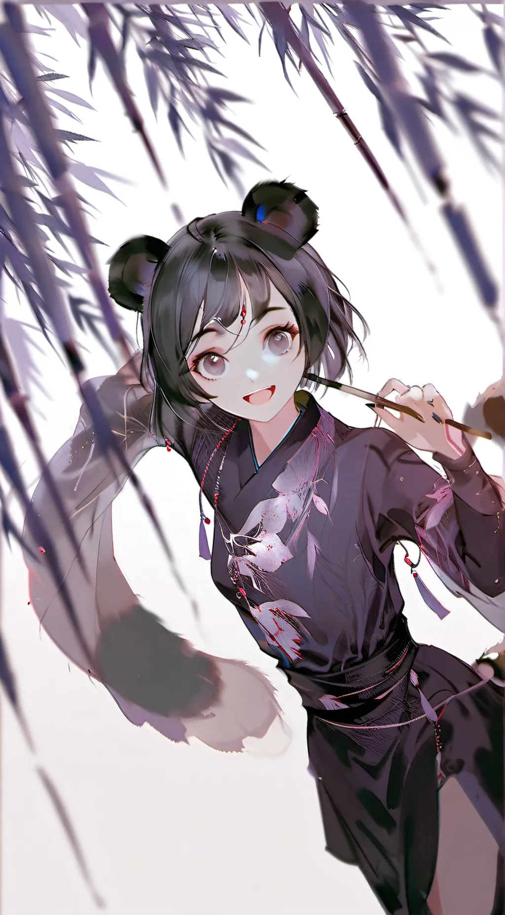 ai character: Russet Panda Spiri background