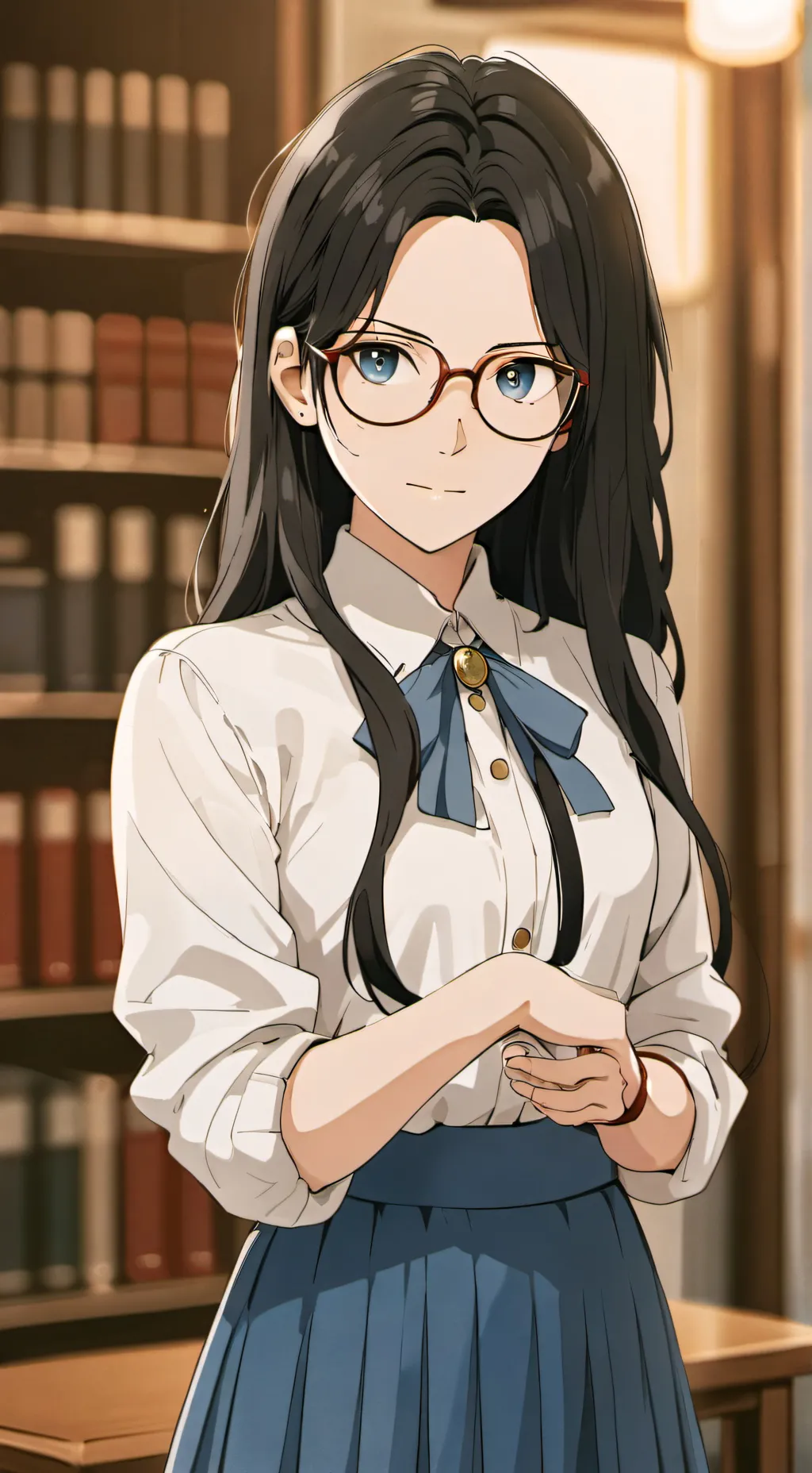 ai character: Kelly (Teacher)  background