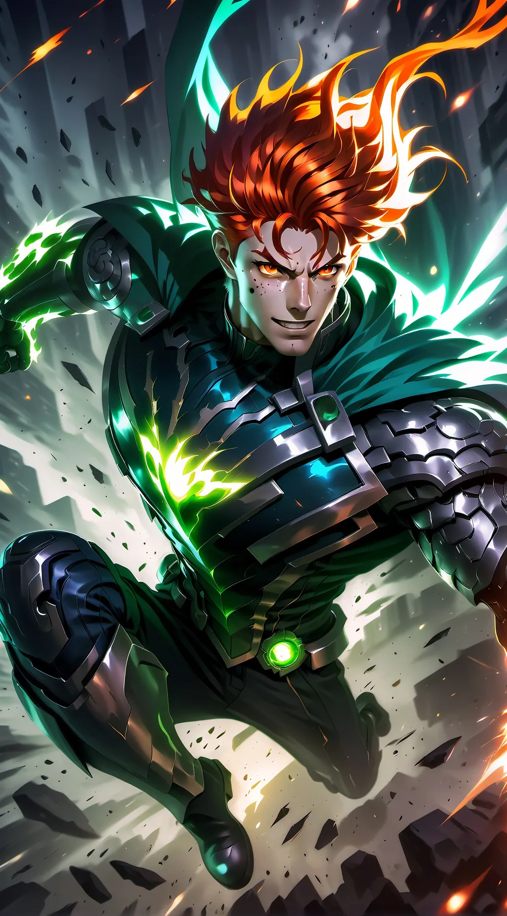 ai character: Bakugo background