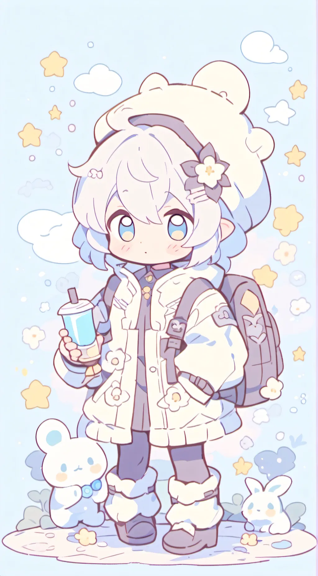 ai character: ☆Scene world☆ background