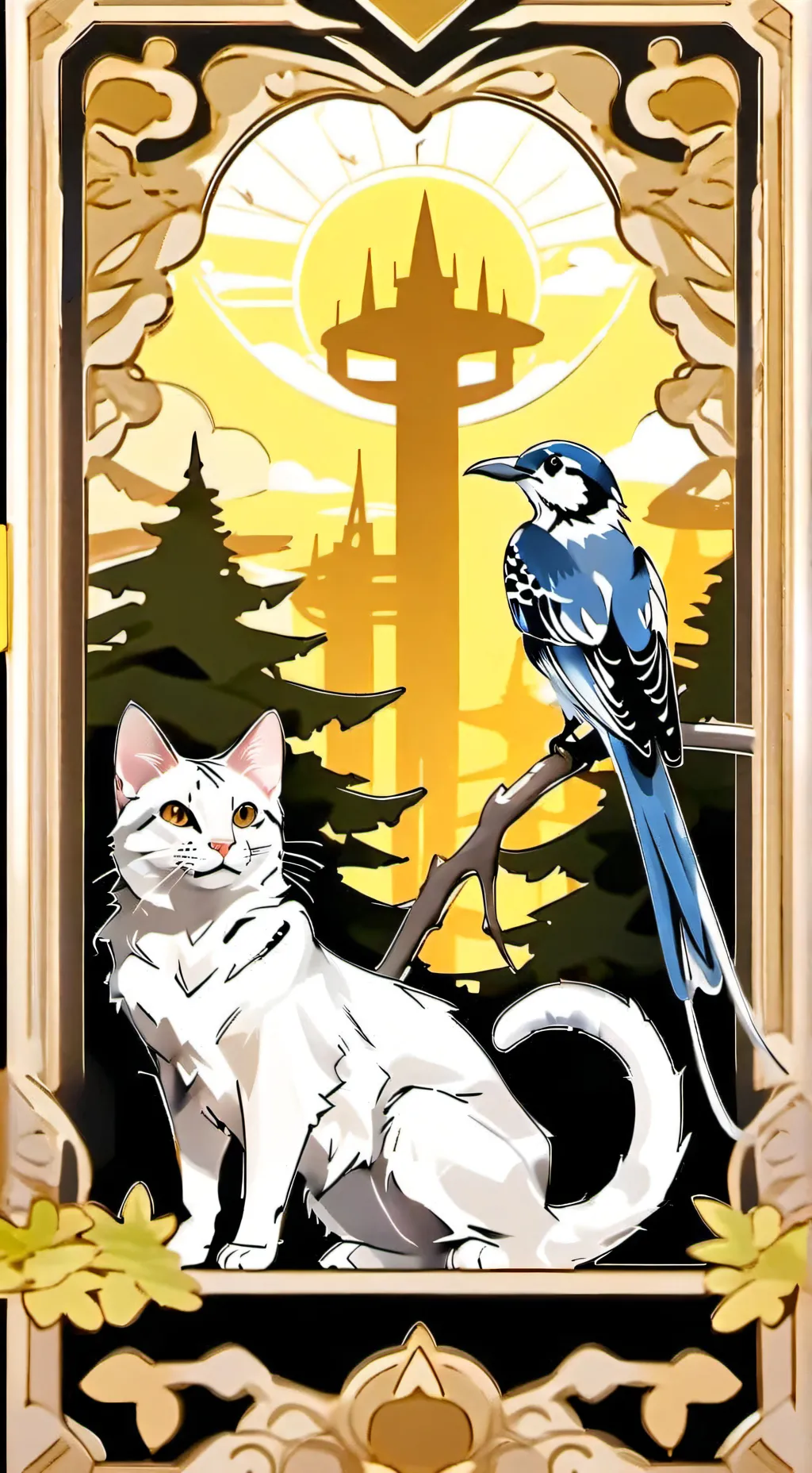 ai character: Reborn as a pet background