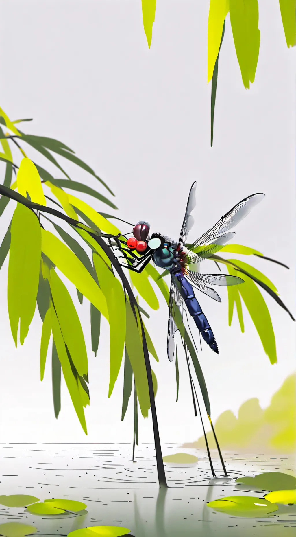 ai character: Shadow milk cookie background