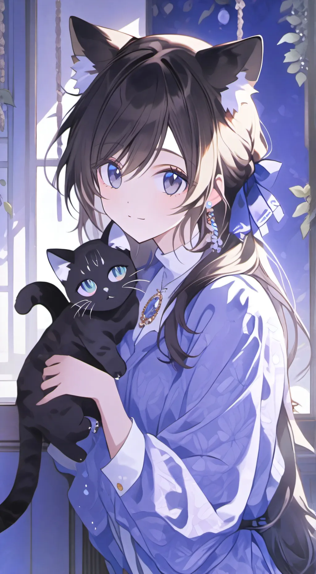 ai character: Tortie Sunshine Sp background