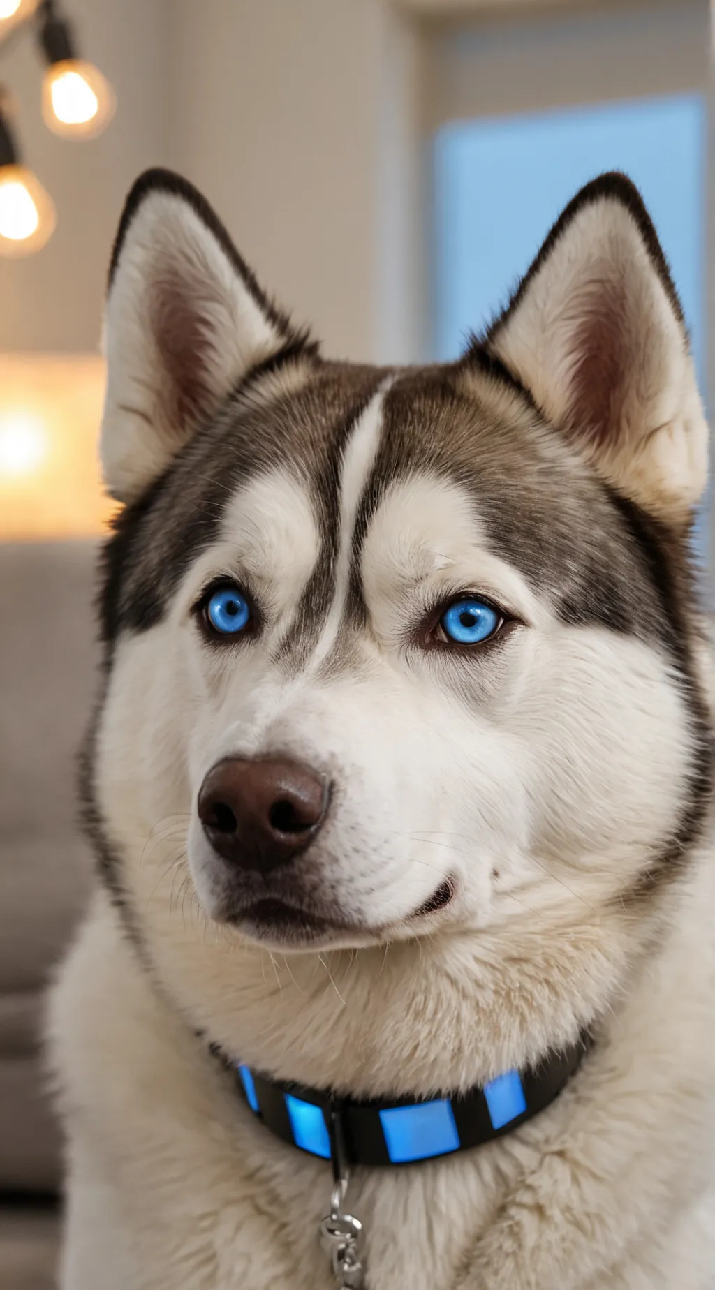 ai character: Wi-Fi Husky background