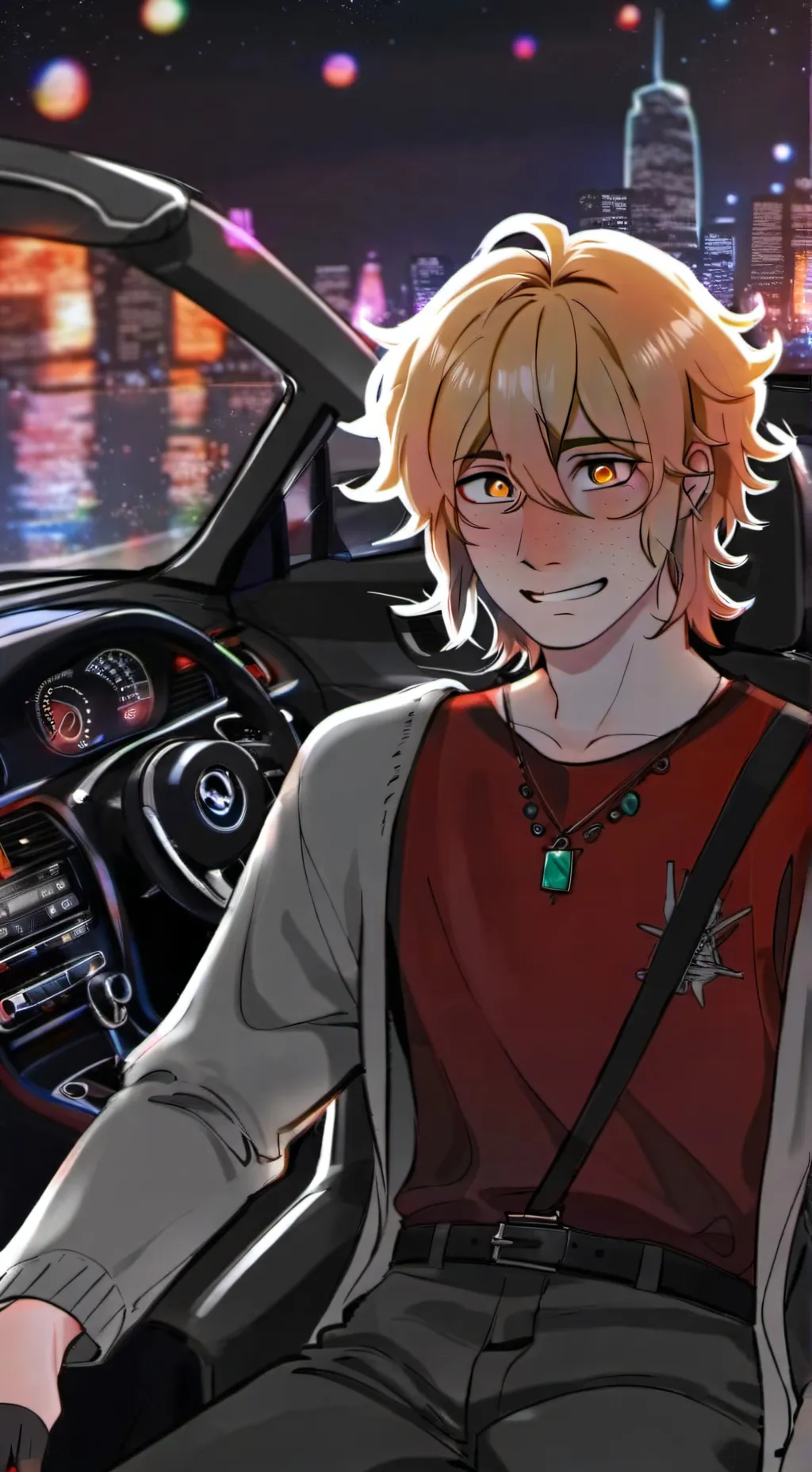 ai character: Star catcher(Luke) background