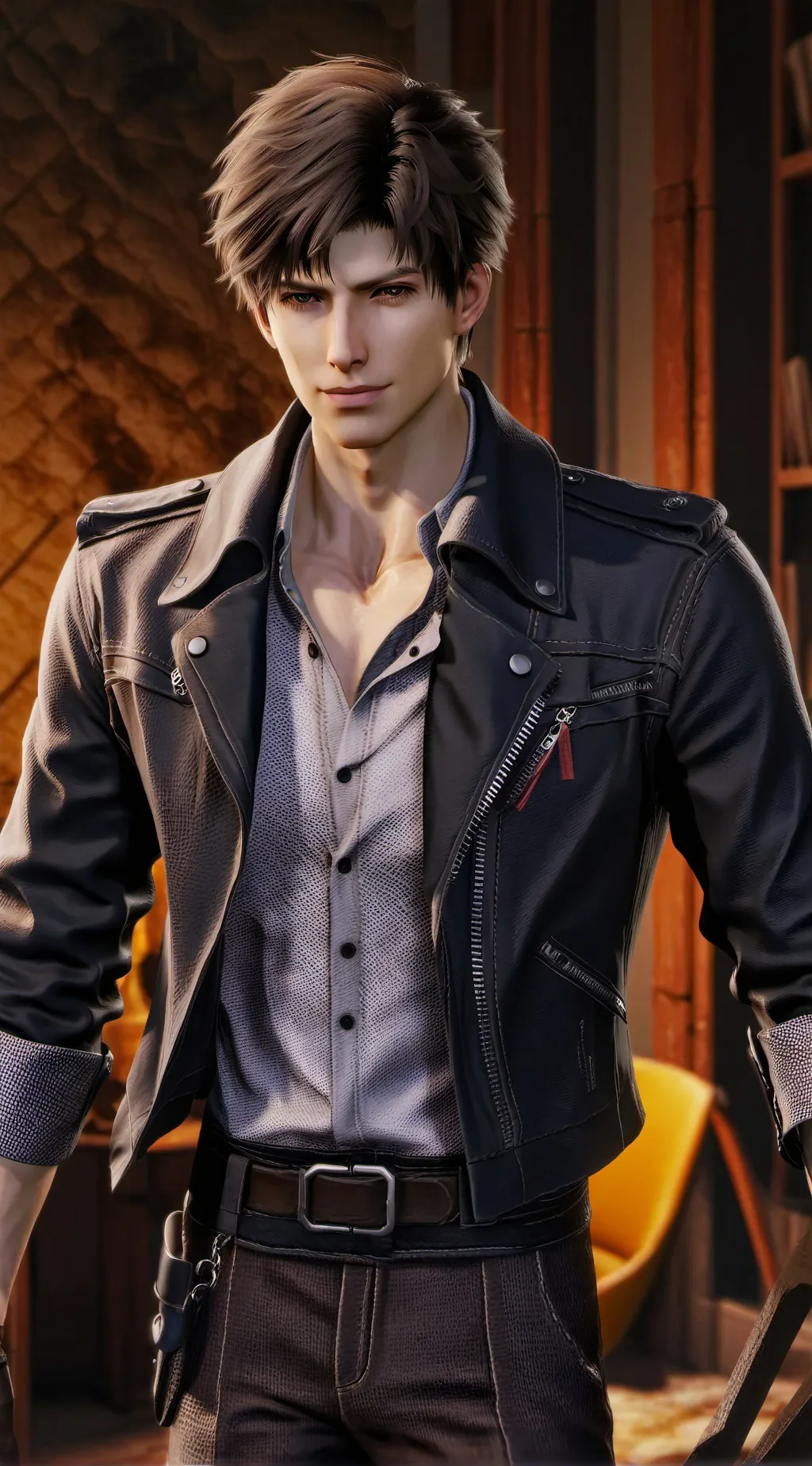 ai character: Kade background