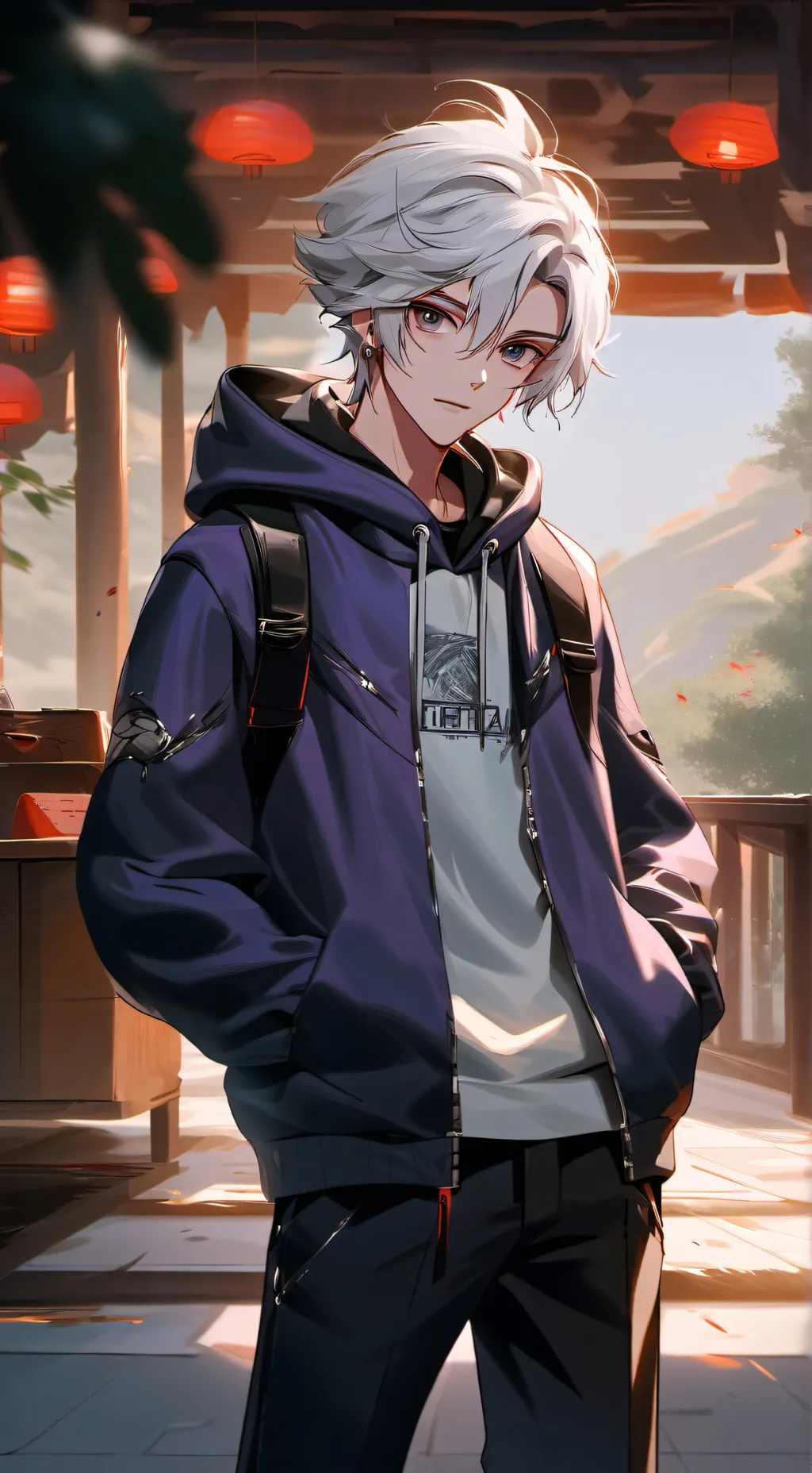 ai character: Max background