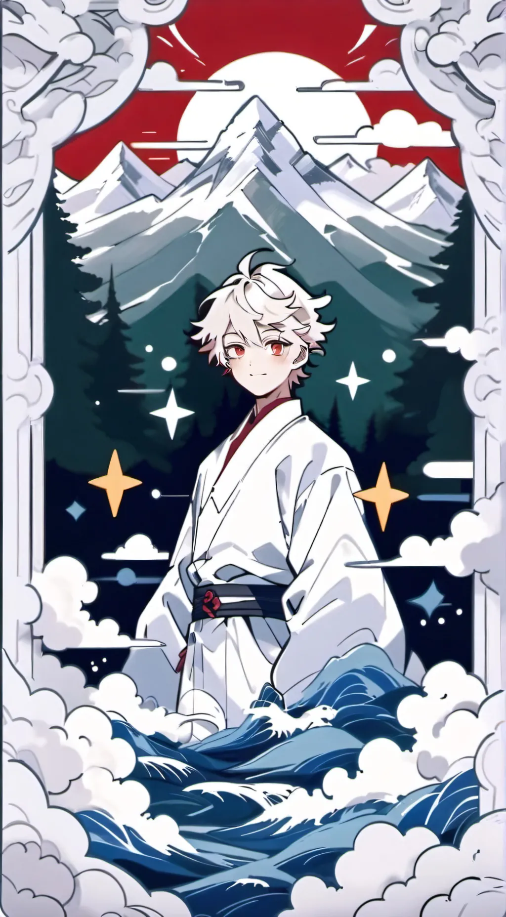 ai character: vc e os demons  background