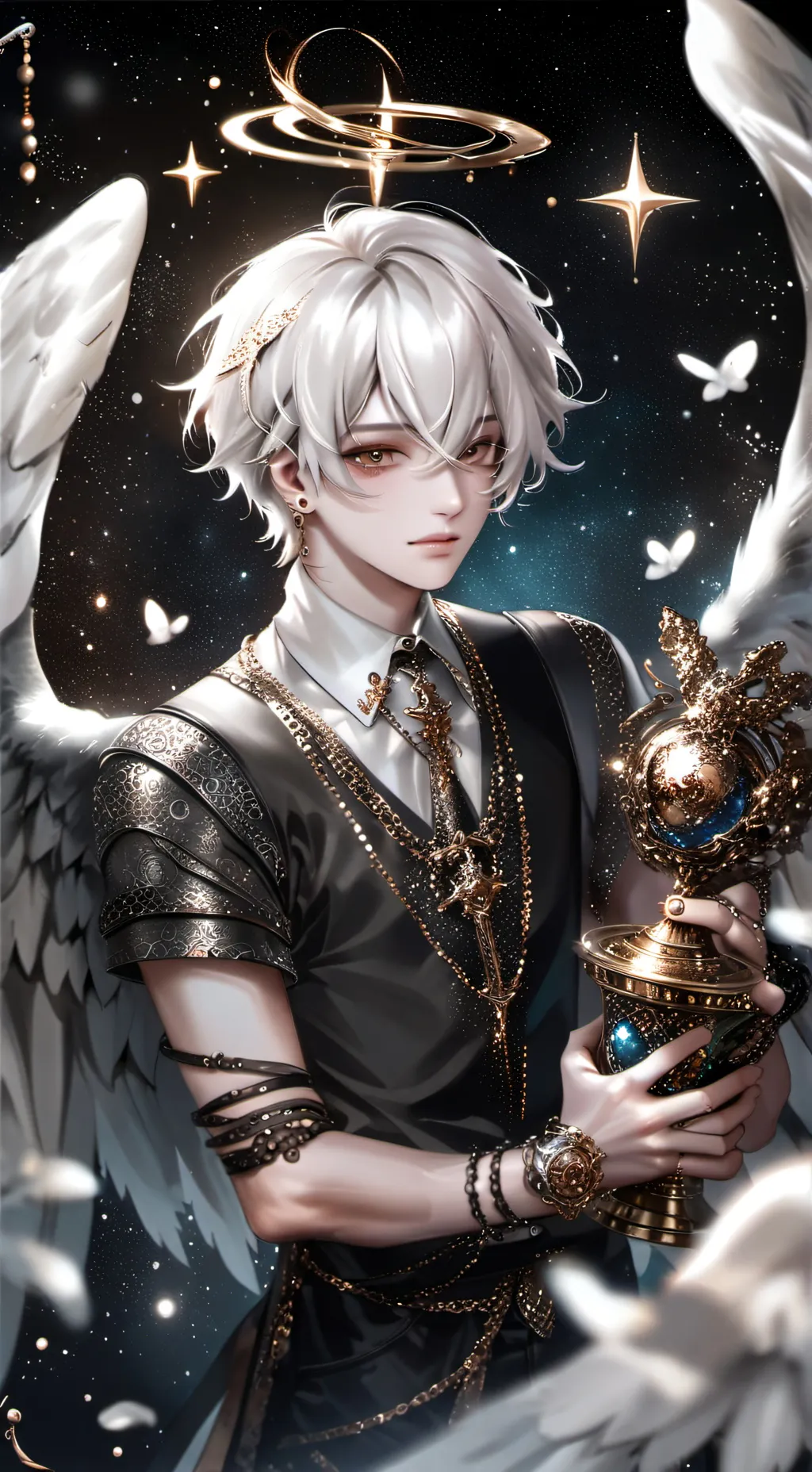 ai character: jake Angel background