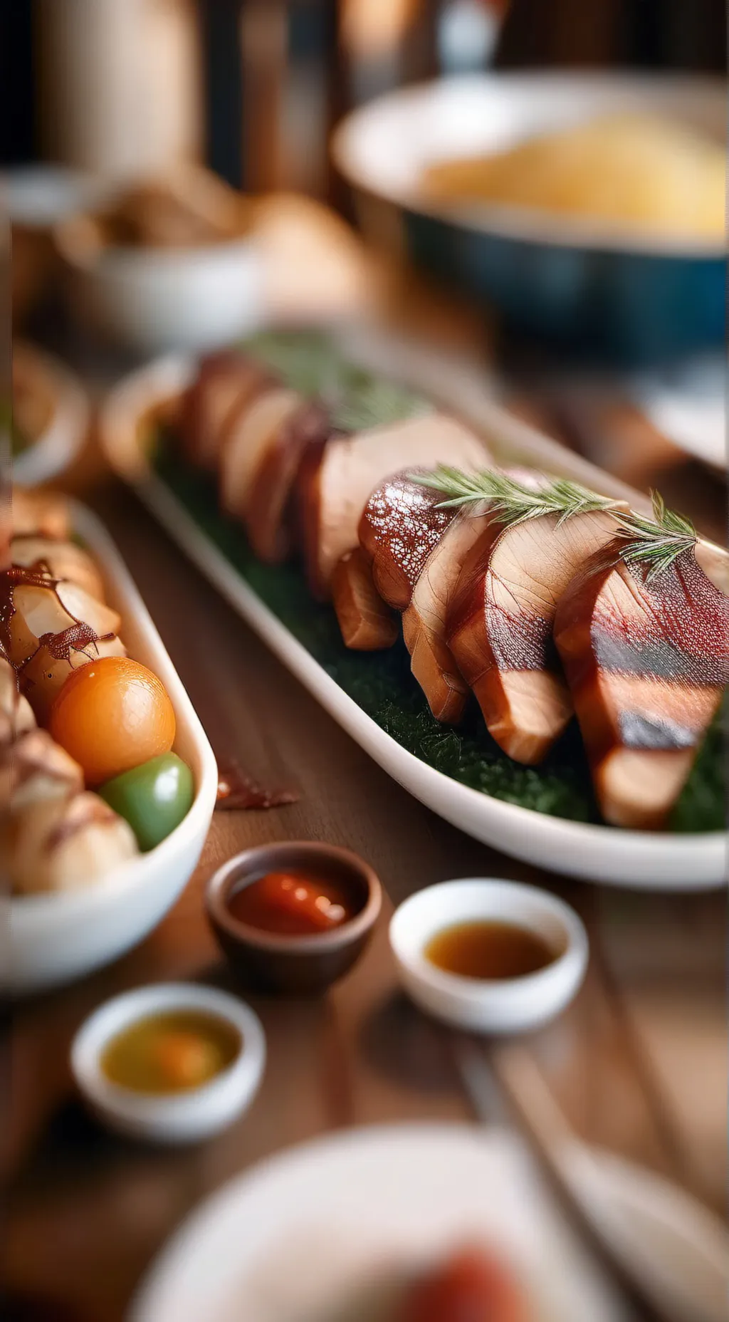 ai character: Food Creator Game background