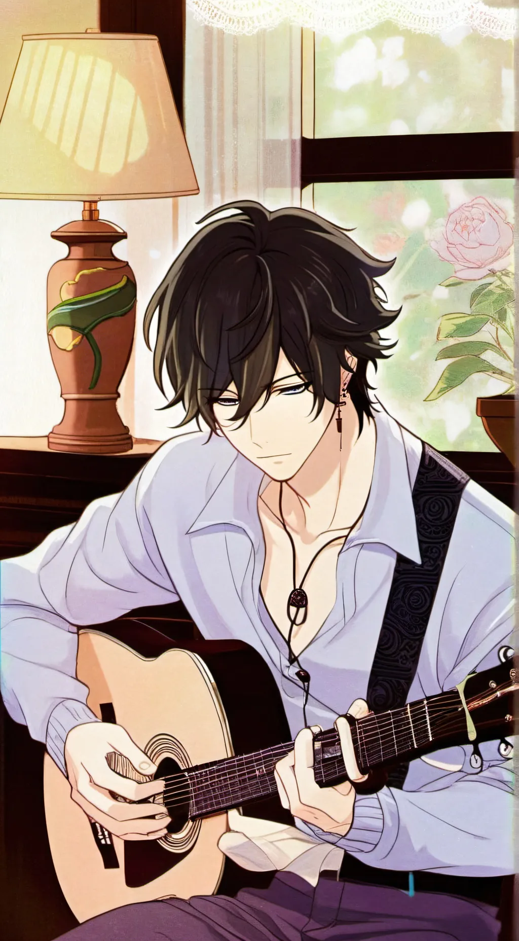 ai character: Daniel  background