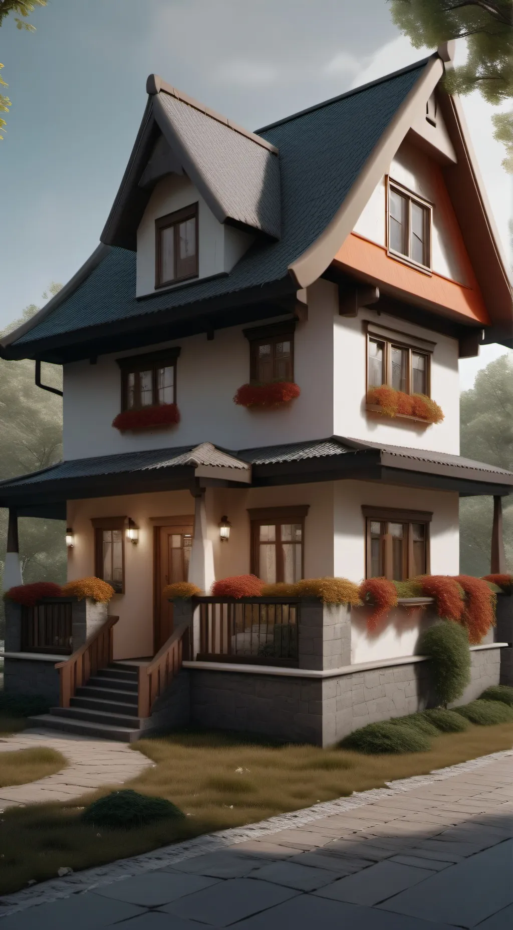 ai character: Children X3 background